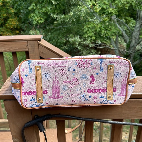Dooney & Bourke Disney Purse Pink Princess tote 2014 Half Marathon Rare - Picture 8 of 10